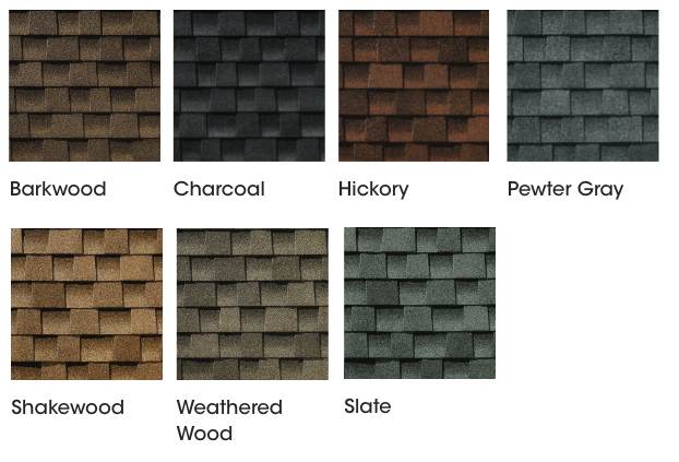 Shingle Colors